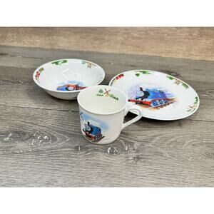Portmeirion THOMAS The TANK ENGINE6.25” Cereal Bowl 8”Lunch Plate & Mug~3 Pc Set